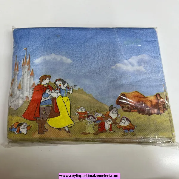 Pamuk Prenses Temalı Peçete